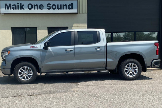 2025 Chevrolet Silverado with professional window tint in North Bay